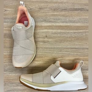 Tiem Athletic Latus TiemCore Women's Beige Training Shoes Sneakers - Size 6.5